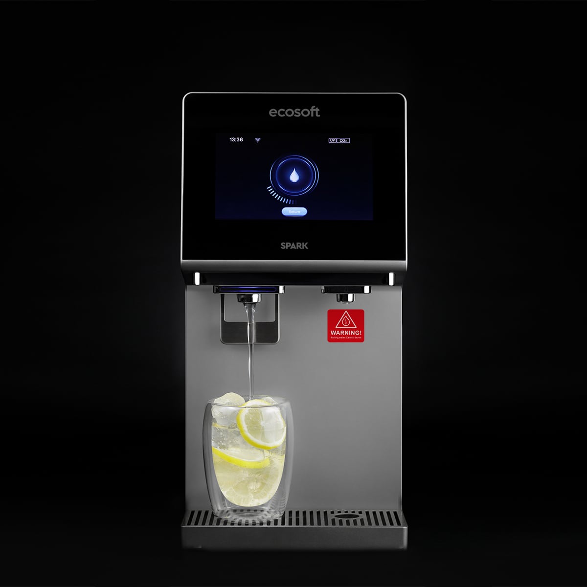SPARK MO1200BCHASECO — Présentation avec une boisson