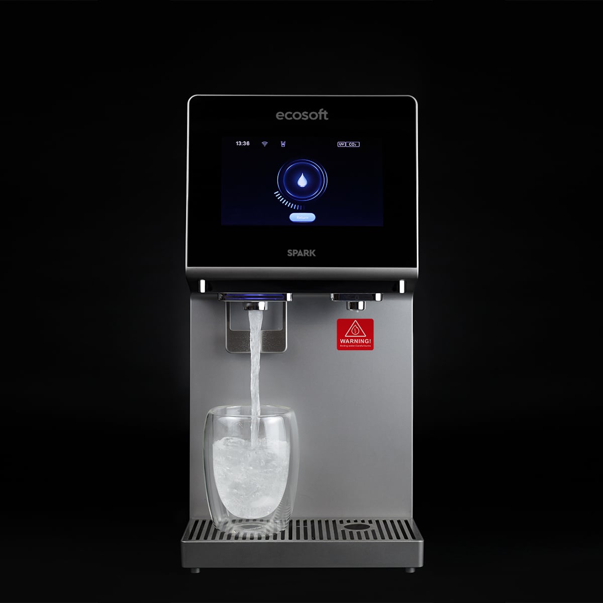 SPARK MO1200BCHASECO — Écoulement au-dessus du verre