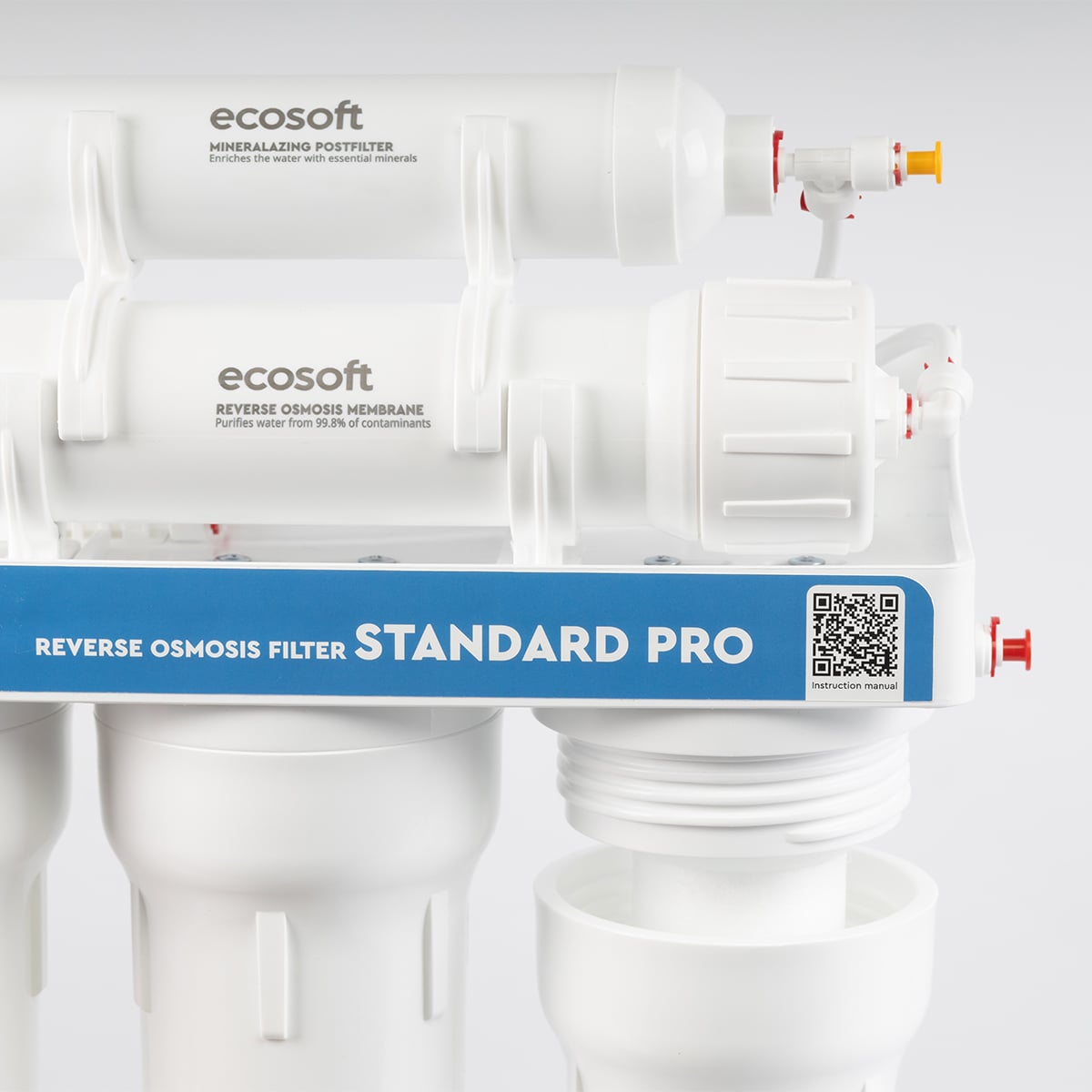 Standard PRO sans pompe MO550MECOSTD — Porte-filtre ouvert