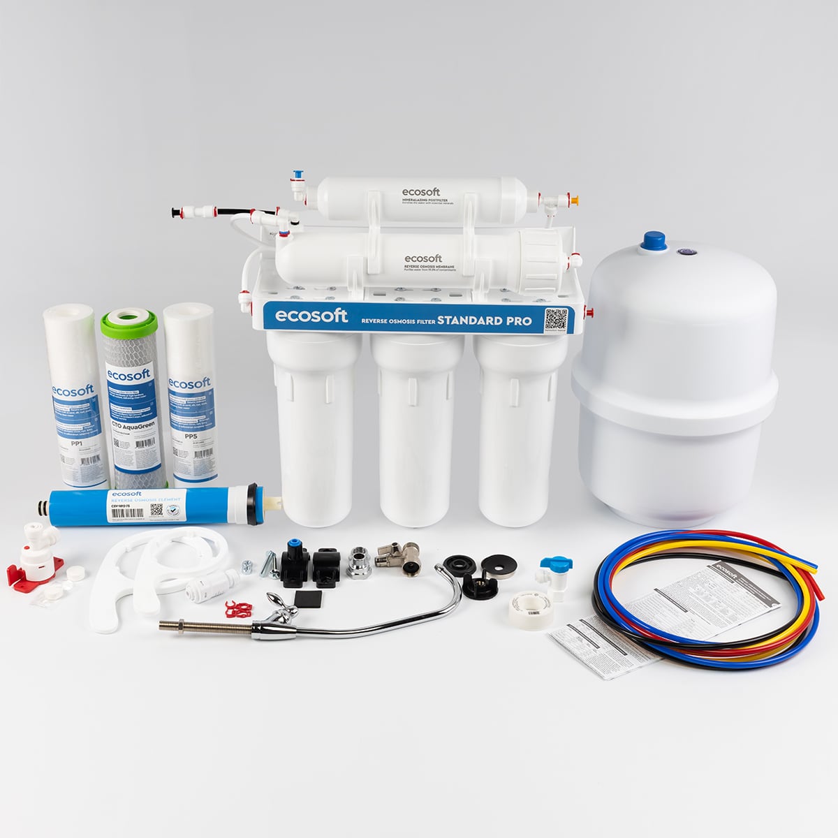 Standard PRO sans pompe MO550MECOSTD — Ensemble et accessoires présentés par EcoSoft