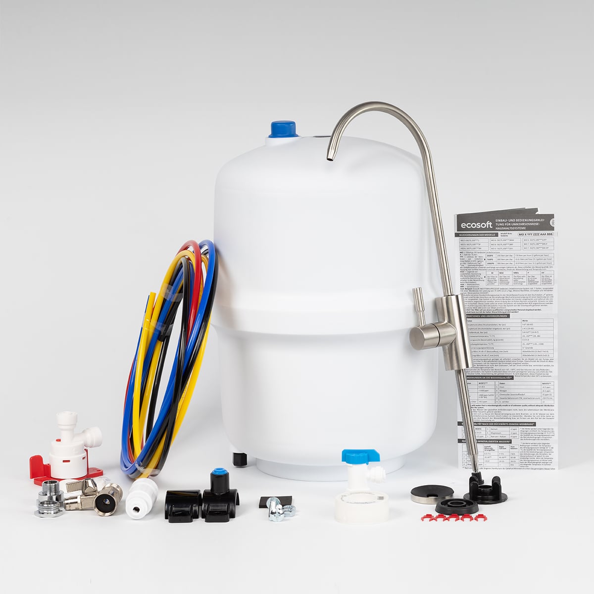 P’URE Balance MO675MPUREBALECO — Réservoir, robinet et raccords