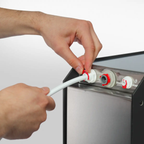 RObust 4000 ROBUST4000 — Branchement du tube blanc