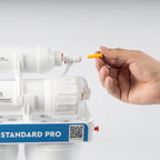 Standard PRO sans pompe MO550MECOSTD — Détail du raccord de sortie