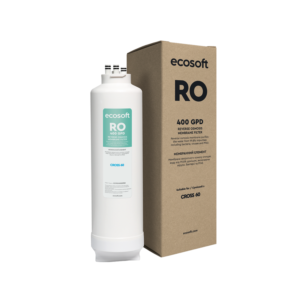 Membrane 400 GPD CROSS 60 CSVRO400DFRO — Cartouche avec emballage