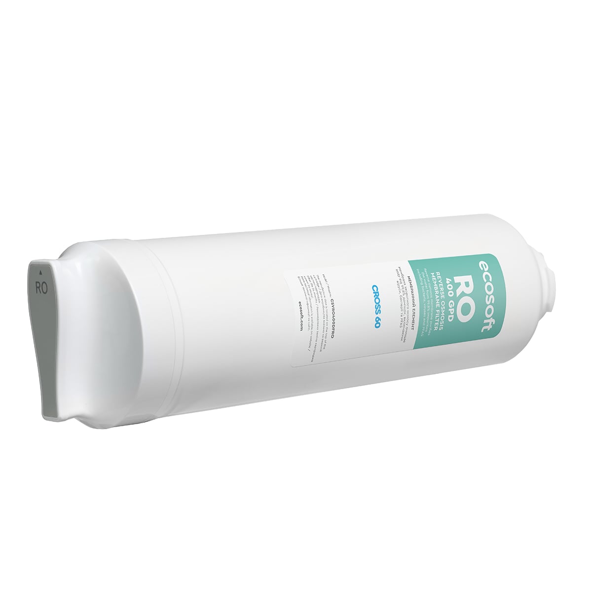 Membrane 400 GPD CROSS 60 CSVRO400DFRO — Cartouche en position horizontale