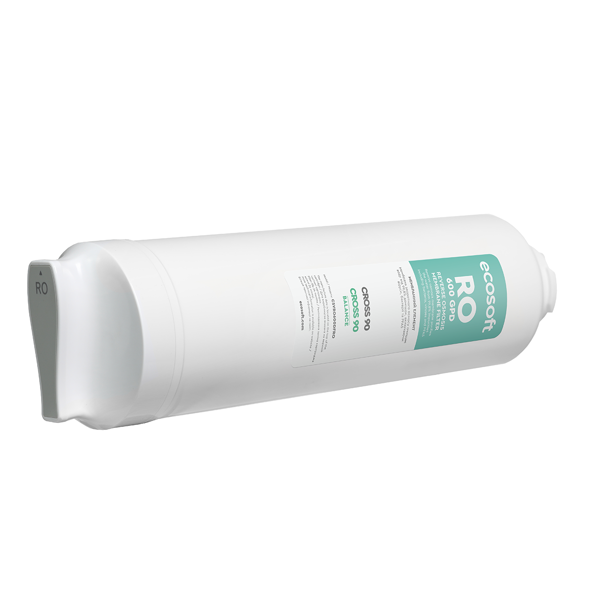 Membrane 600 GPD CROSS 90 CSVRO600DFRO — Cartouche en position horizontale