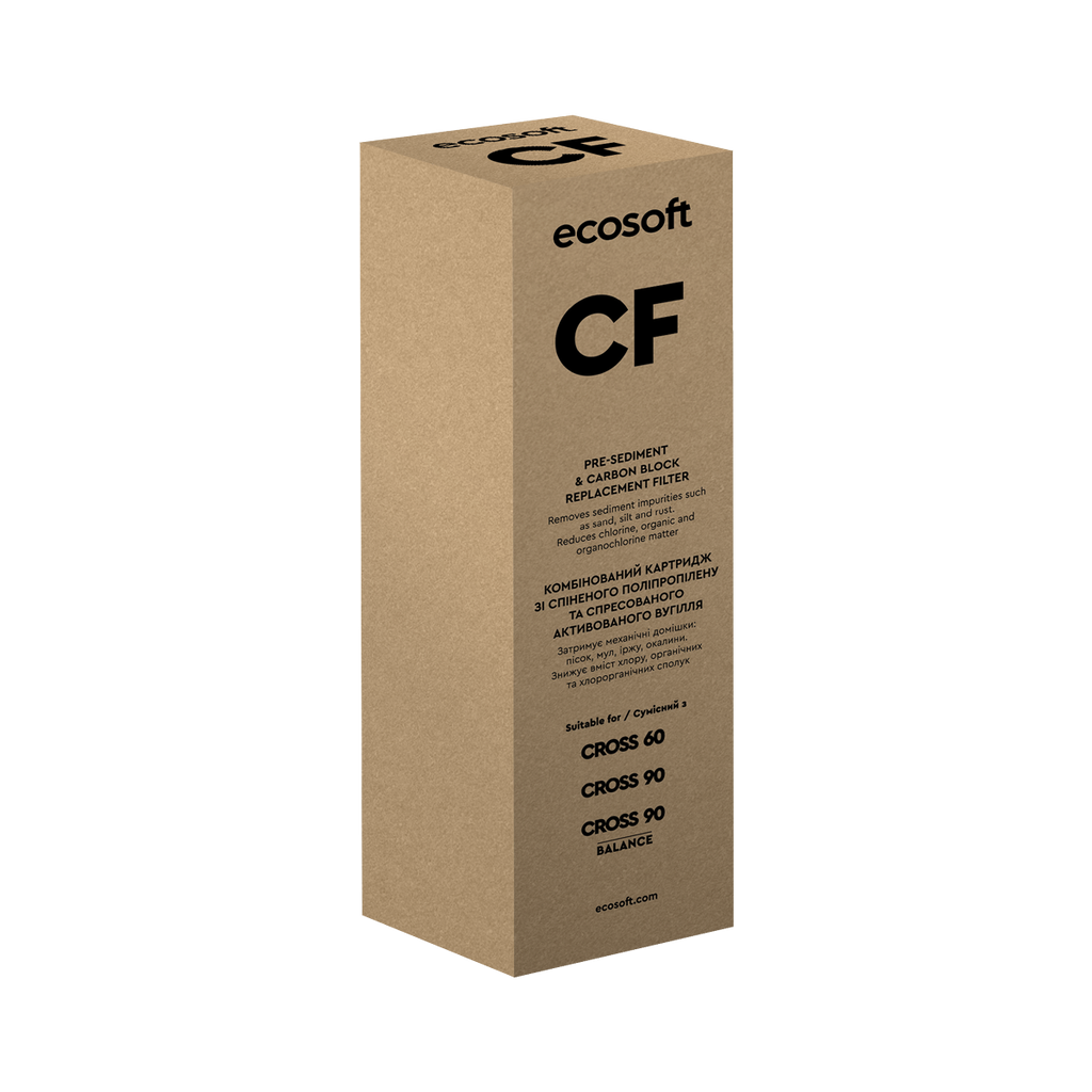 Préfiltre complexe CF CPVDFRO — Emballage de face