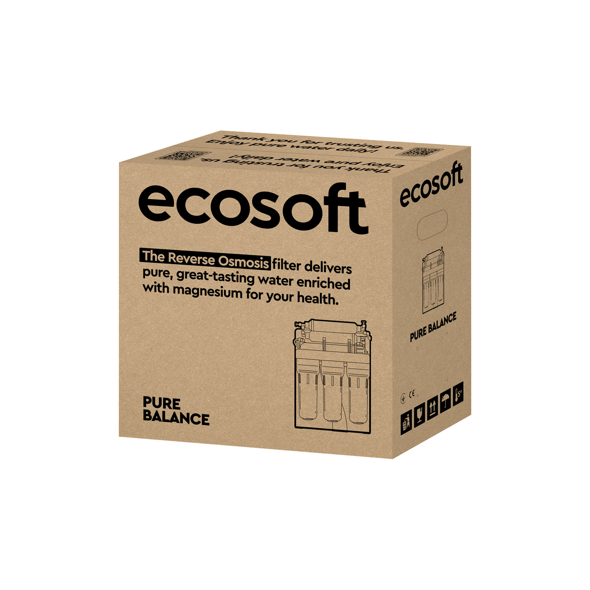 P’URE Balance avec pompe MO675MBALPSECO — Emballage