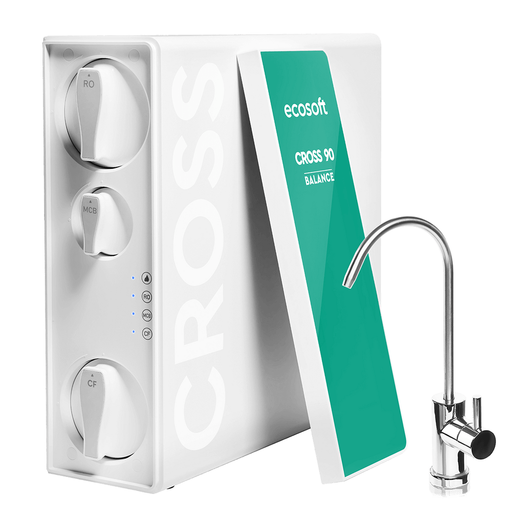 CROSS 90 Balance MO3600MPECO — Vue avec robinet et façade retirée