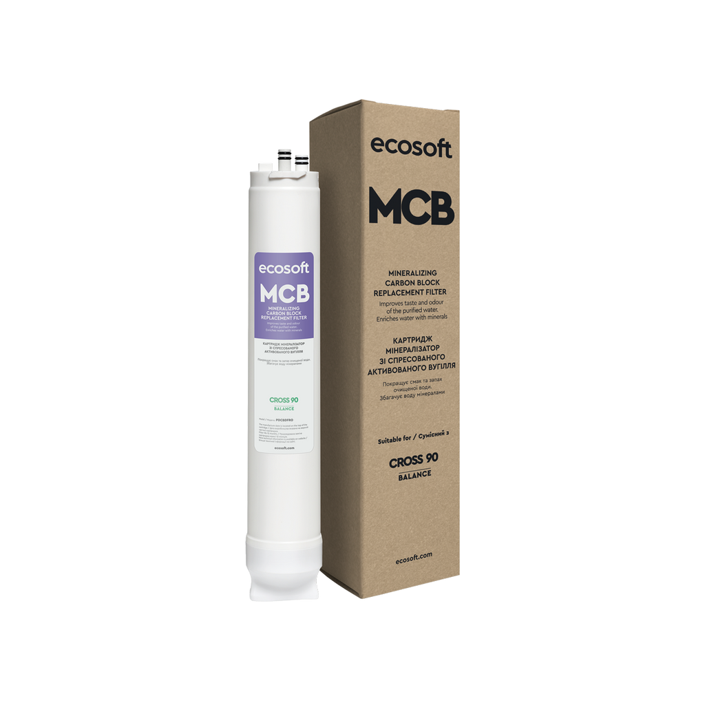 Postfiltre MCB charbon et minéralisation PDCBDFRO — Postfiltre avec emballage