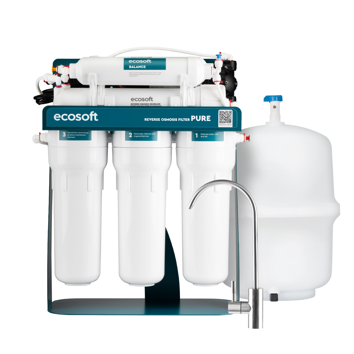 P’URE Balance avec pompe MO675MBALPSECO — Ensemble avec réservoir